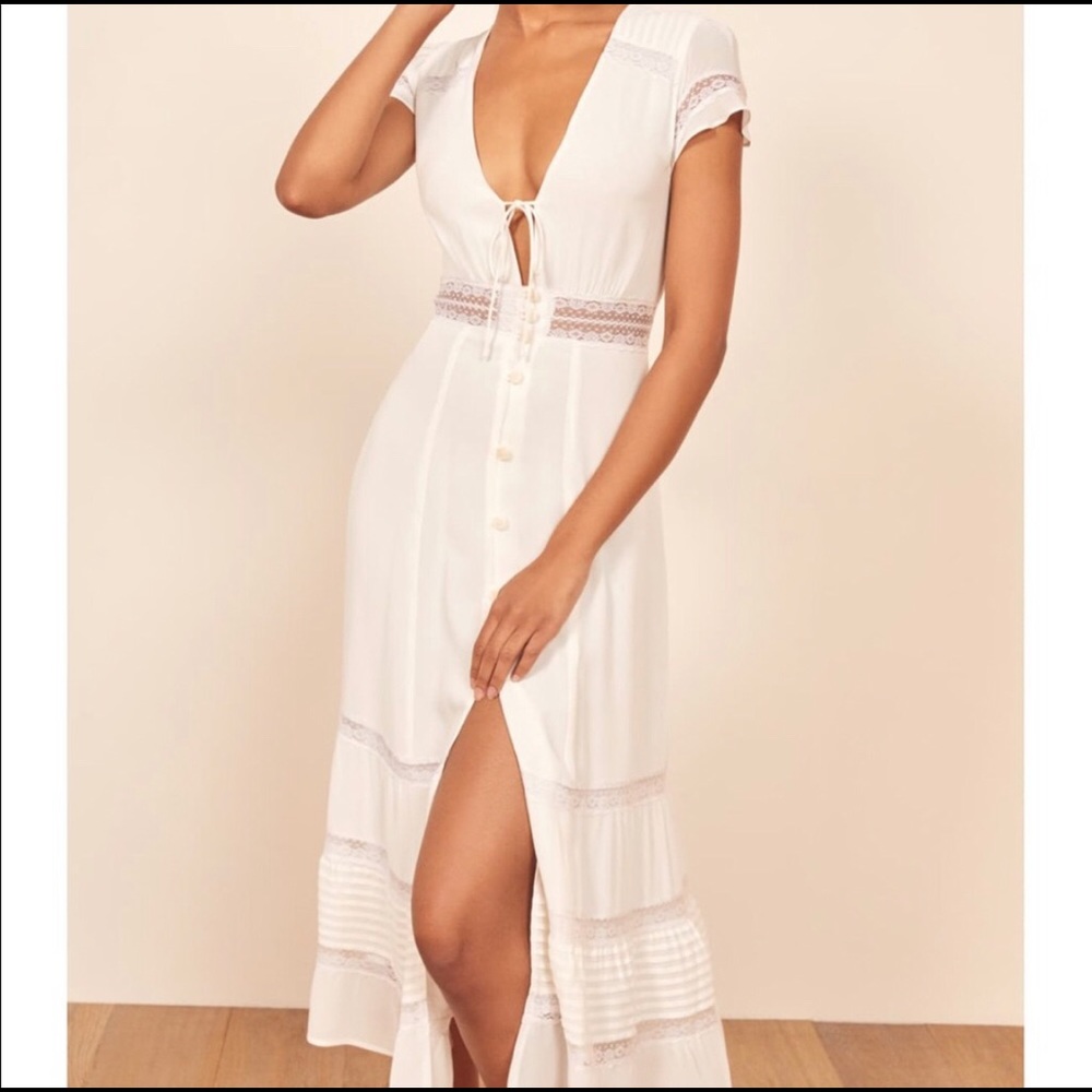 New without tags, Reformation white dress